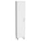 Tuhome Laska Storage Cabinet, Broom Hangers, 1 Door, White MLB8981 - alternate 1